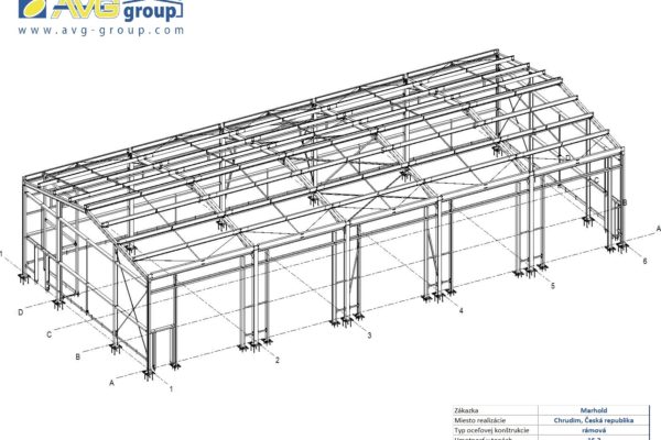 oceľové haly Marhold s logom