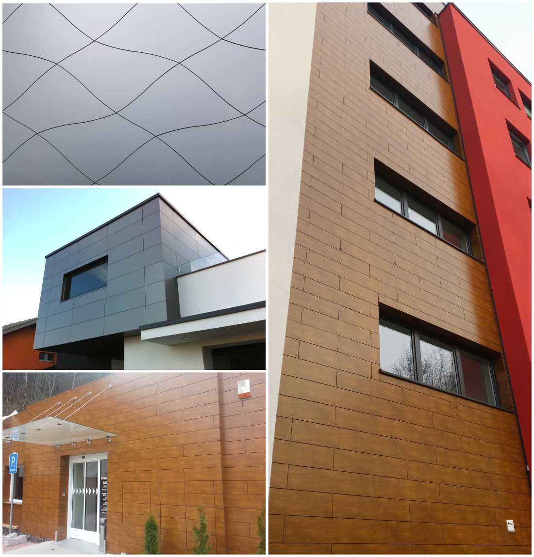 odvetrané panelové fasády